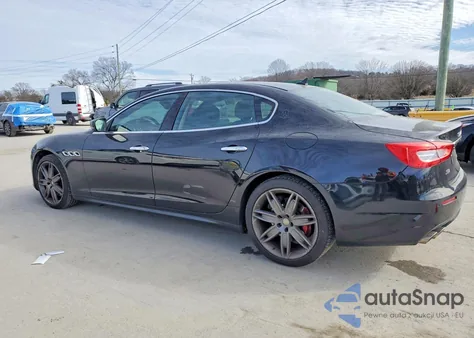 2018 Maserati Quattroporte S z USA, uszkodzony, nr VIN ZAM56YRA5J1286580